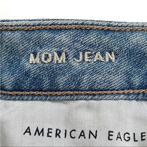 Ae Mom Jean Distressed Ripped Hi-Rise - Picture 7 of 17